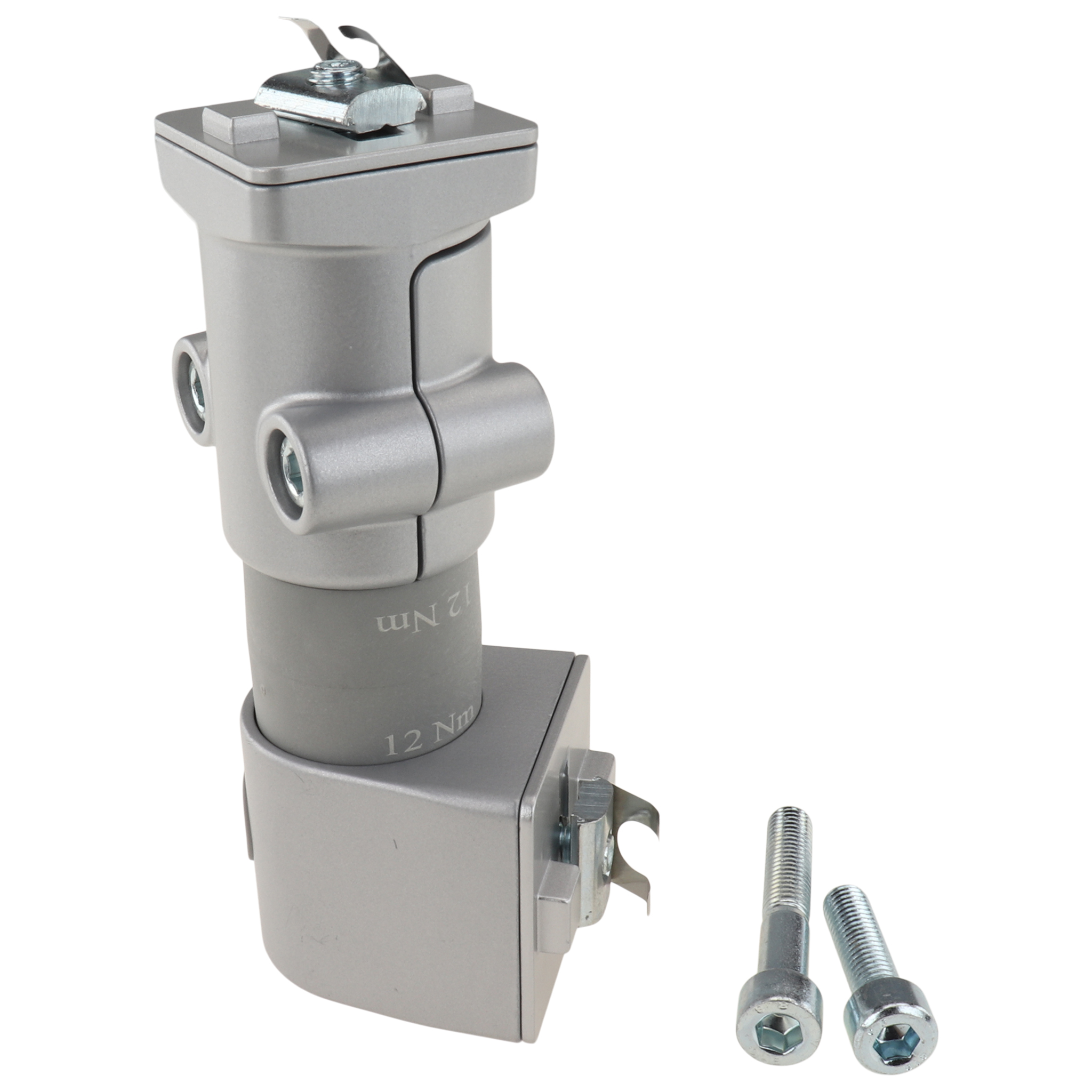 End Friction Joint, 40x40x150, Aluminum die-cast, laquered, aluminum colored